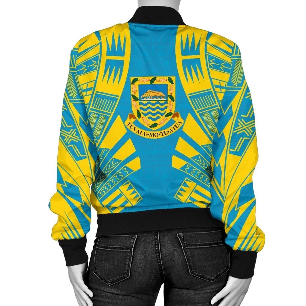 Tuvalu-Women-Bomber-Jacket-Polynesian-Tattoo-Flag-BN0110-Bomber-Jacket-1