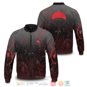 Uchiha Emblem Bomber Jacket 2