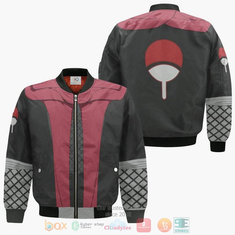 Uchiha Hinotori Naruto Outfits Anime Bomber Jacket Uchiha Hinotori Naruto Outfits Anime Bomber Jacket