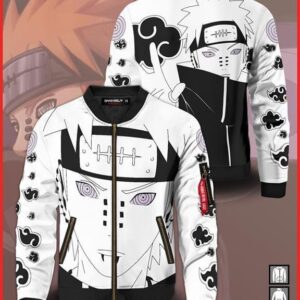 Uchiha sasuke naruto men bomber jacket for fan 3D t shirt hoodie sweater Bomber Jacket