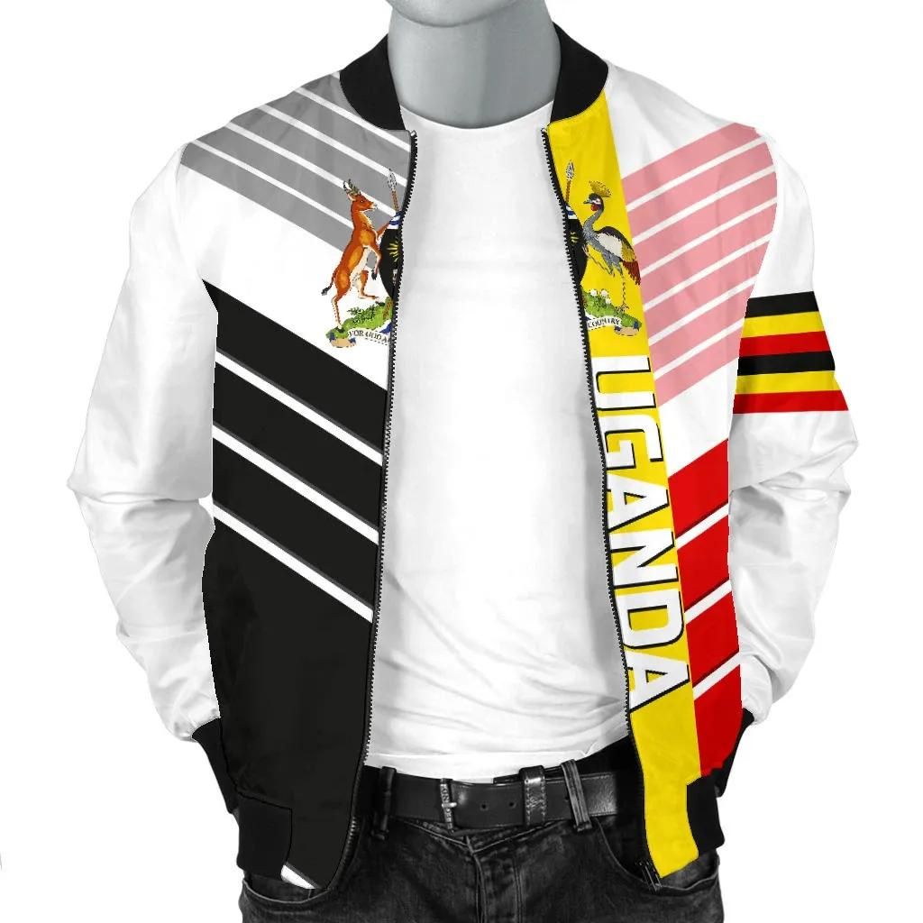 Uganda Bomber Jacket - Sport Style K7 Bomber Jacket Uganda Bomber Jacket - Sport Style K7 Bomber Jacket