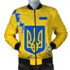 Ukraine Christmas Coat Of Arms Men Bomber Jacket  X Style J78 Bomber Jacket