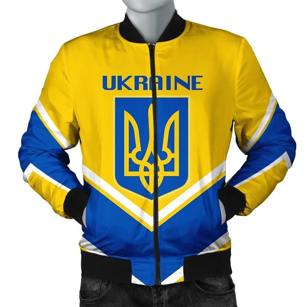 Ukraine Coat Of Arms Men Bomber Jacket Lucian Style J5W Bomber Jacket Ukraine Coat Of Arms Men Bomber Jacket Lucian Style J5W Bomber Jacket