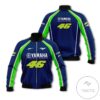 Valentino Rossi Yamaha Branded Unisex Racing 3D Bomber Jacket