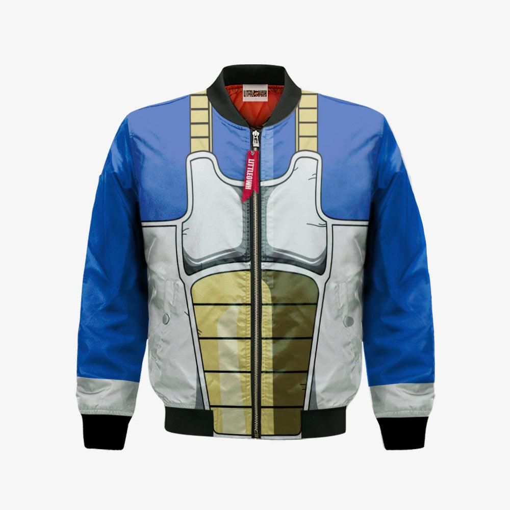 Vegeta Bomber Jacket Custom Saiyan Armor Dragon Ball Cosplay Costumes Bomber Jacket Vegeta Bomber Jacket Custom Saiyan Armor Dragon Ball Cosplay Costumes Bomber Jacket