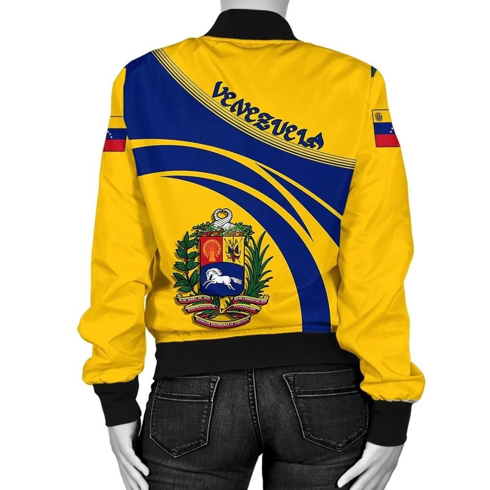 Venezuela-Coat-Of-Arms-Women-Bomber-Jacketticket-Bomber-Jacket-1