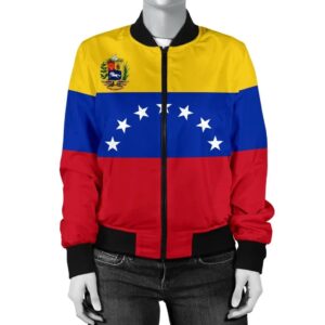 Venezuela Women's Bomber Jacket Flag A7 Bomber Jacket