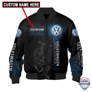 Volkswagen Flash Custom Name Bomber Jacket