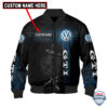 Volkswagen Gti Flash Custom Name Bomber Jacket
