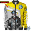 Volkswagen Skeleton Snapback Custom Name Bomber Jacket 01
