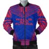 Wallis And Futuna Flag Polynesian Chief Men's Bomber Jacket - Bn10 Bomber Jacket