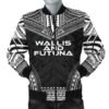 Wallis And Futuna Polynesian Chief Men's Bomber Jacket - Black Version - Bn10 Bomber Jacket