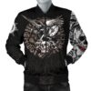 Warrior Tattoo Odin Men's Bomber Jacket A27 Bomber Jacket