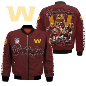 Washington Football Team Players Nfl Bomber Jacket