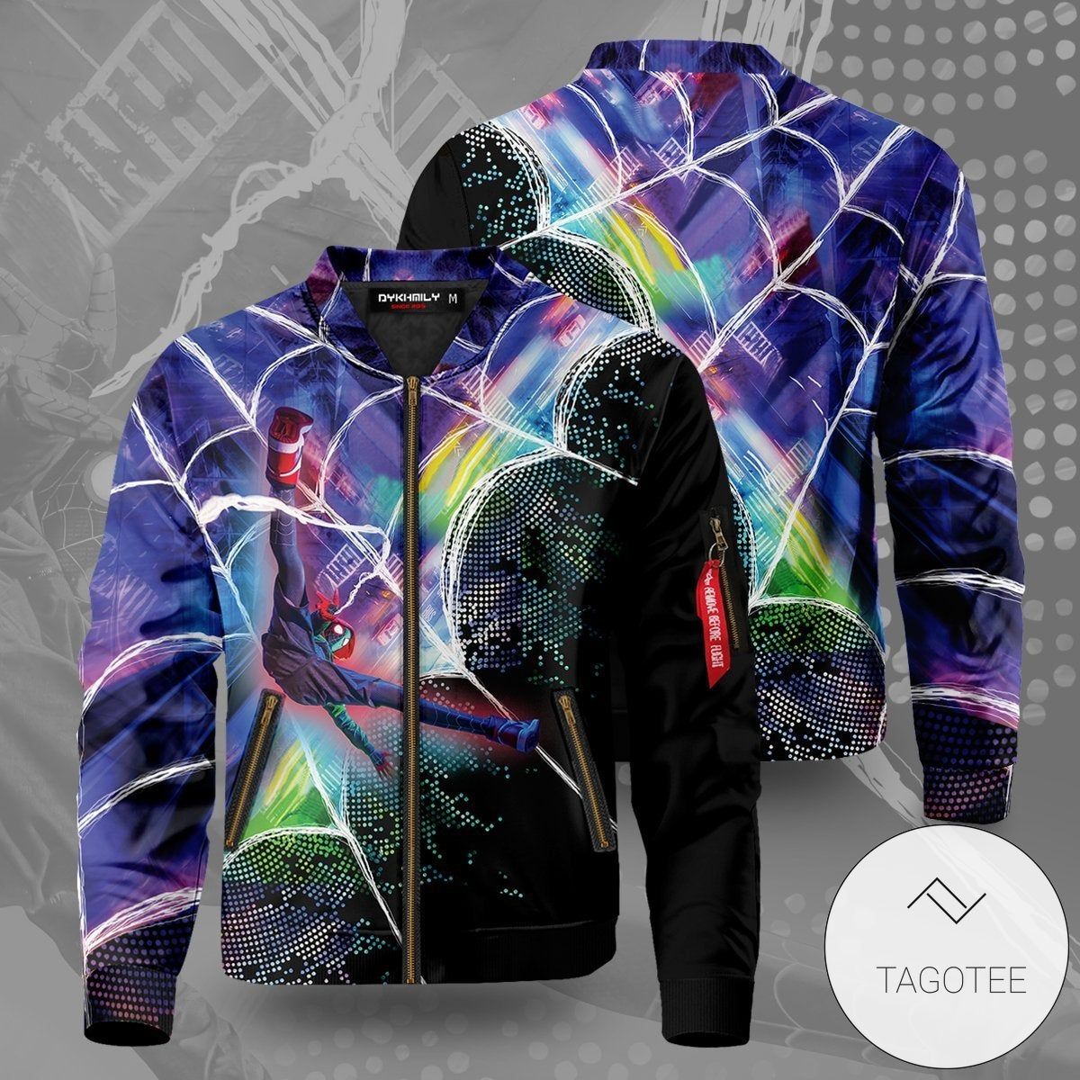 Web Slinger Miles Bomber Jacket 2 Web Slinger Miles Bomber Jacket 2