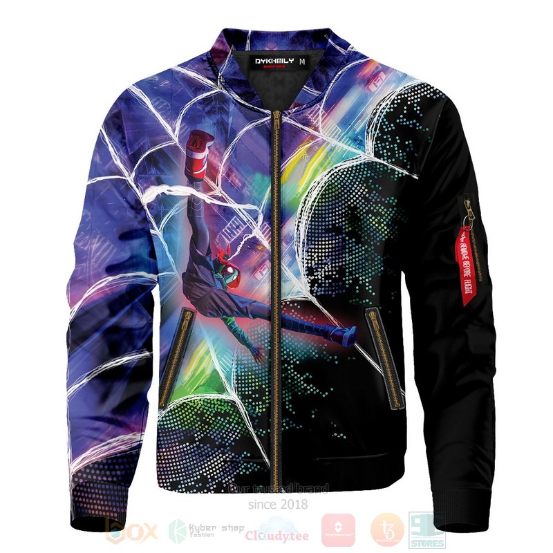 Web Slinger Miles Bomber Jacket Web Slinger Miles Bomber Jacket