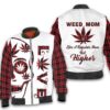 Weed mom like a regular mom but higher 3D All Over Printed Shirt