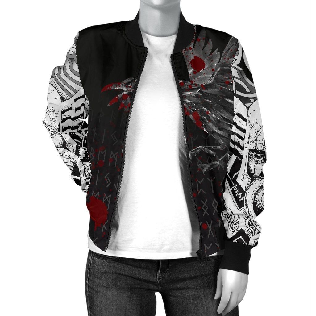 Womens-Bomber-Jacket-The-Raven-Of-Odin-Rune-Blood-A27-Bomber-Jacket-2