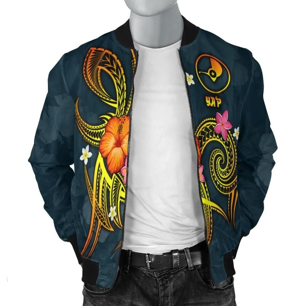 YAP-Polynesian-Mens-Bomber-Jacket-Legend-of-YAP-Blue-BN15-Bomber-Jacket-2