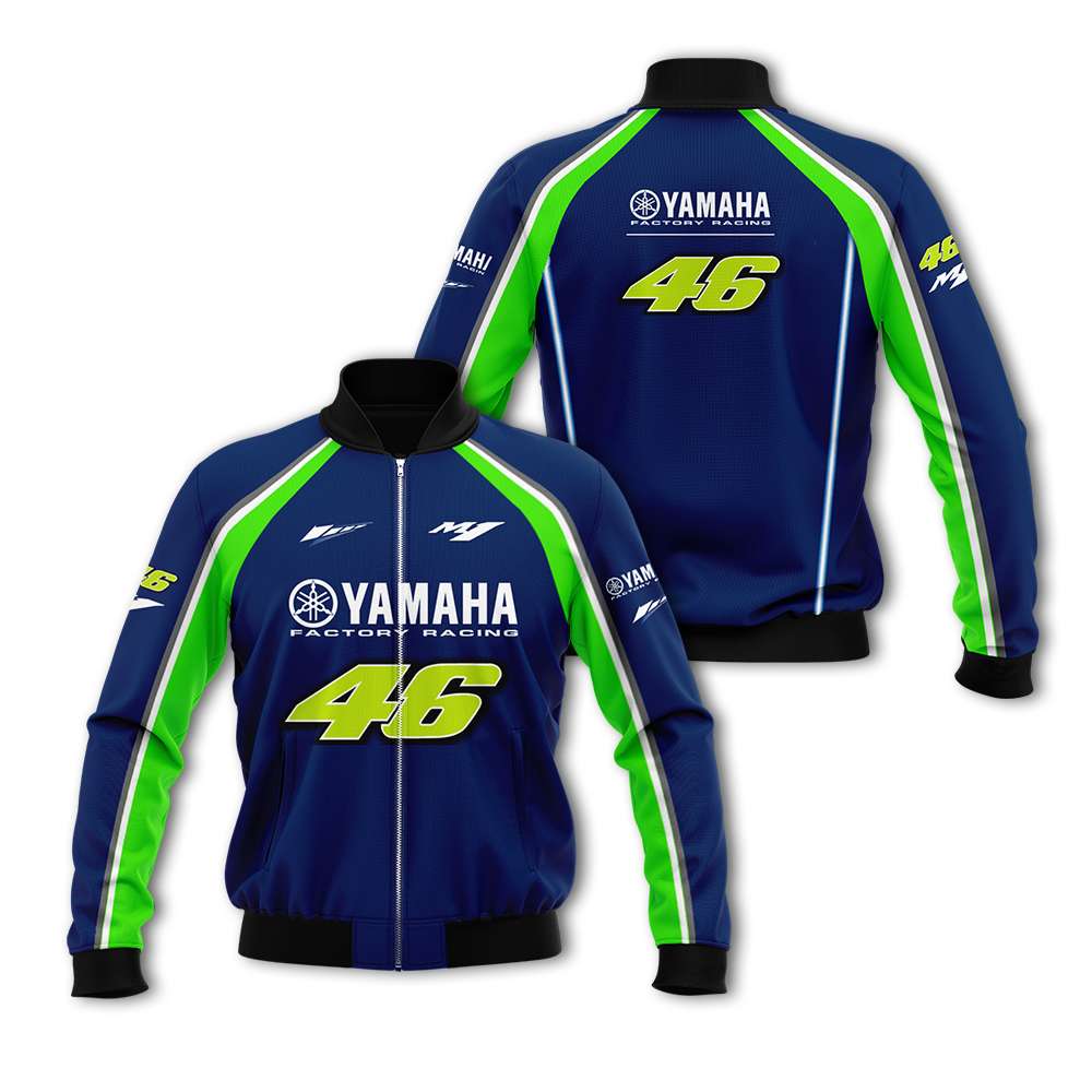 Yamaha Factory Racing 46 Bomber Jacket Yamaha Factory Racing 46 Bomber Jacket