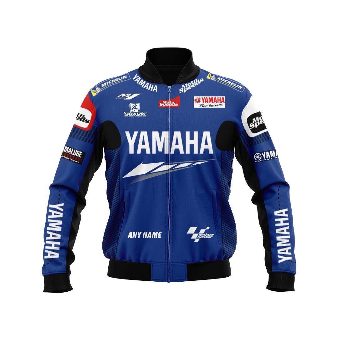 Yamaha Moto Speeds Personalized Bomber Jacket Yamaha Moto Speeds Personalized Bomber Jacket