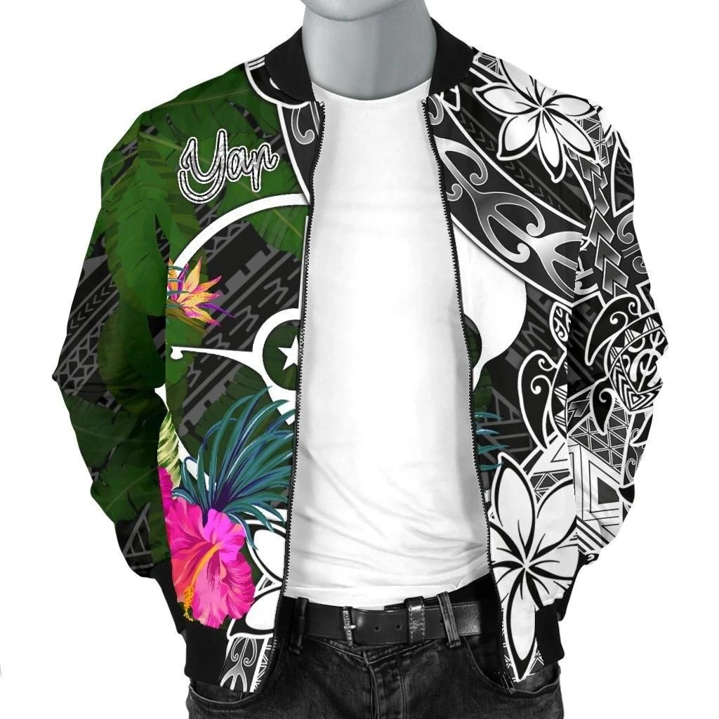 Yap-Men-Bomber-Jacket-Turtle-Plumeria-Banana-Leaf-BN11-Bomber-Jacket-2