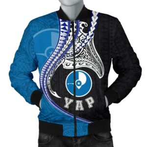 Yap Polynesian Men's Bomber Jacket Manta Polynesian TH65 Bomber Jacket