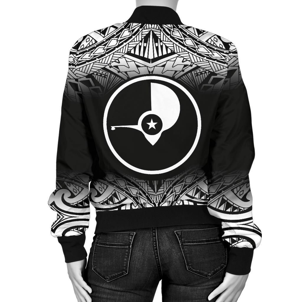 Yap-Womens-Bomber-Jacket-Fog-Black-Style-BN09-1