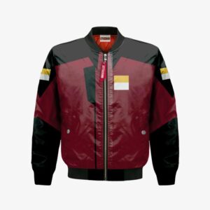 Zaft Red Bomber Jacket Custom Mobile Suit Gundam Cosplay Costumes Bomber Jacket