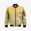 Zenitsu Agatsuma Bomber Jacket Custom KNY Cosplay Costumes Bomber Jacket