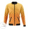 Zenitsu Agatsuma Demon Slayer Casual Bomber Jacket