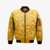 Zenitsu Pattern Bomber Jacket Custom KNY Cosplay Costumes Bomber Jacket